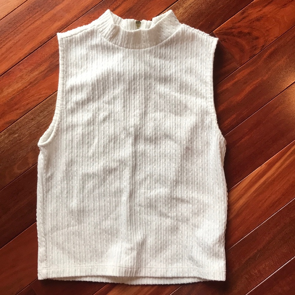 Knit crop top